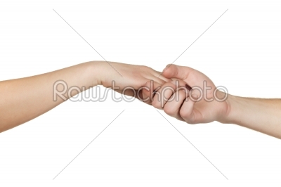  Man and woman  hands  