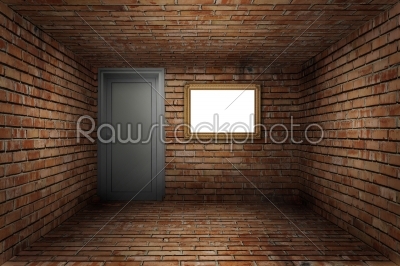  old room brick wall texture