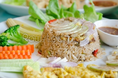  rice and vegetable
