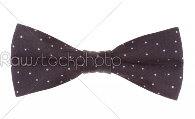 a bow-tie on white background