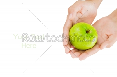 apple on hand 