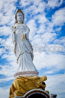 Buddhist figure sculpture, Guanyin Bodhisattva 
