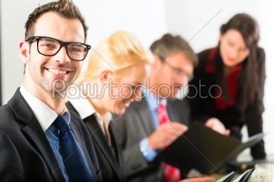 Business - businesspeople have team meeting