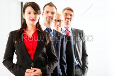 Business - group of businesspeople in office