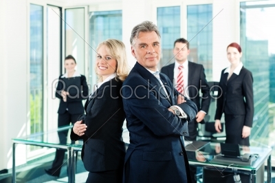 Business - team in an office