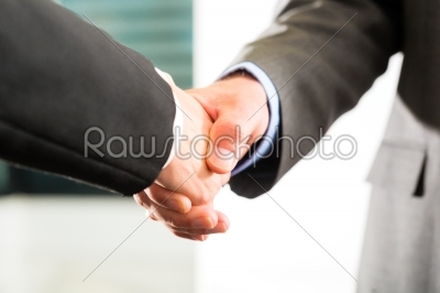 Business people doing Handshake