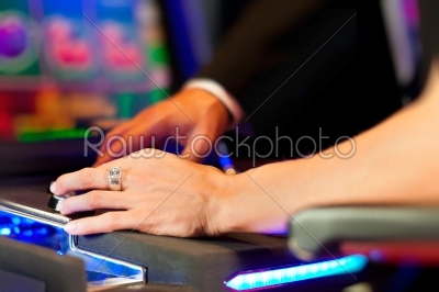 Couple in Casino