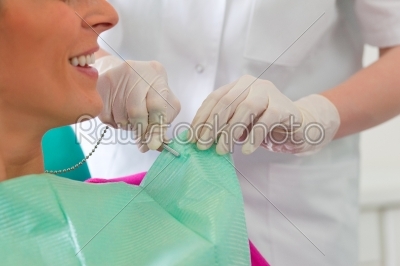 Dentist office - preparation of a treatment