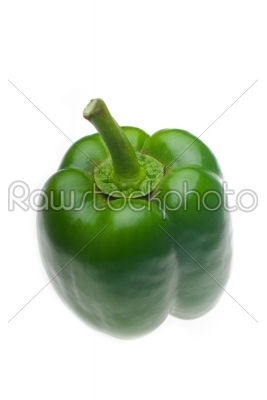fresh green  bell pepper
