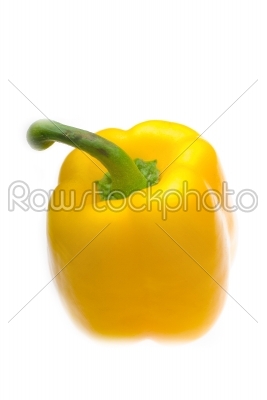 fresh yellow bell pepper