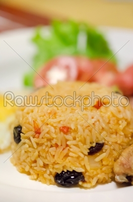 fried rice on dish