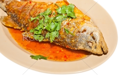 fried spices snapper