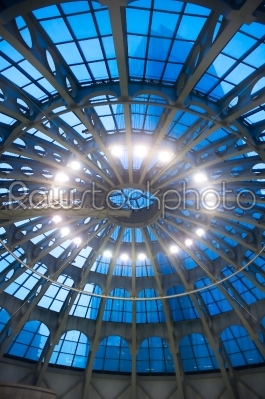 glass dome ceiling