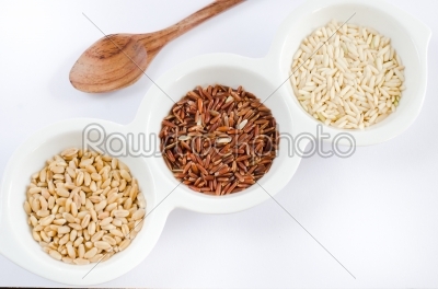 grains and spoon 