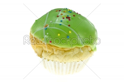 green cupcake 