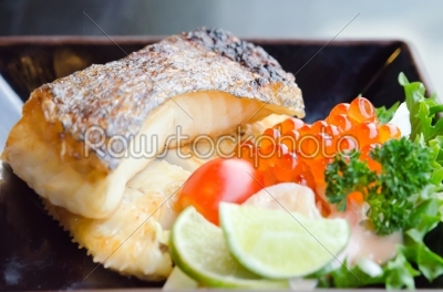 grilled cod fish