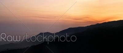 Hillside Sunset