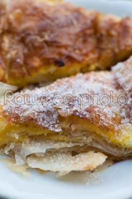 Homemade cheese pastry - Giozleme