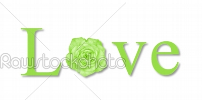 Love Flower Green