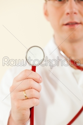Medical Doctor with Stethoscope