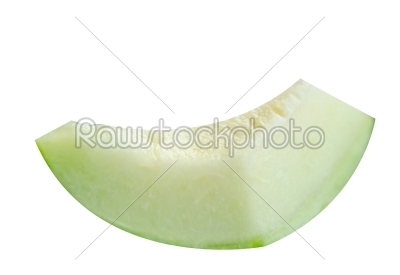 melon on white