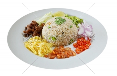 Mixed cooked rice