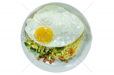 noodles and egg