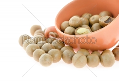 nuts and cup