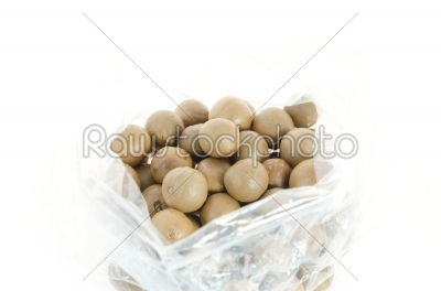 nuts in bag