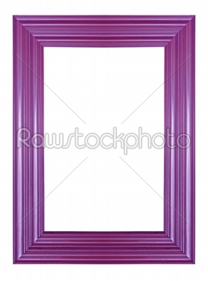 Old vintage purple frame
