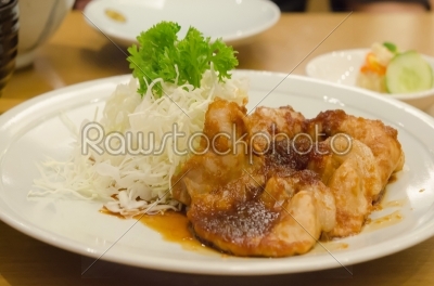 pork with ginger sauce 