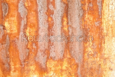 Rusty Zinc Metal Plate