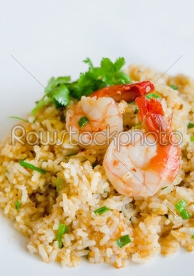 seafood and rice