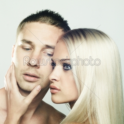 sexual couple posing