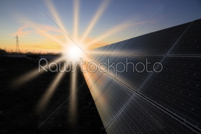 Solar power station -  photovoltaics