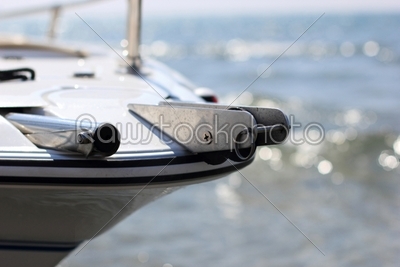 Speedboat close up