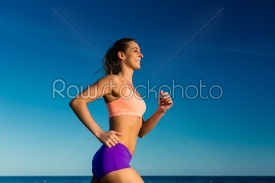 Sport and Fitness - woman jogging