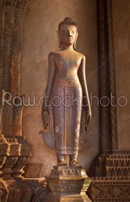 Standing Vintage Buddha Image
