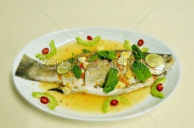 steamed fish
