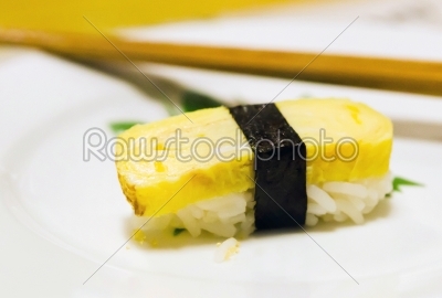 Tamago yaki  sushi