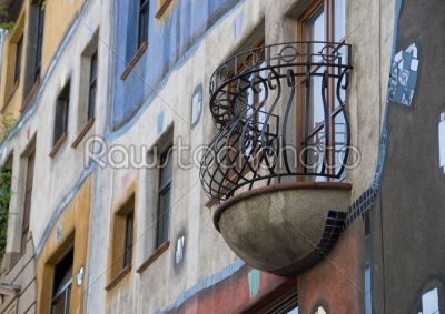 Terrace-Hundertwasser Haus - Vienna
