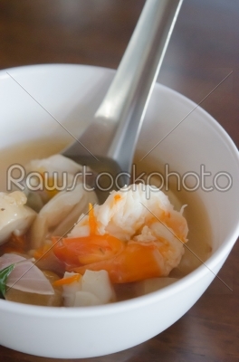 Tom Yum Goong - Thai sicy soup