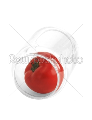 tomato on a jar