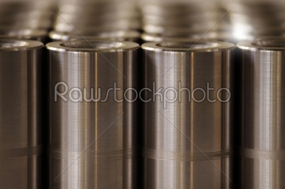 Turned metal cylinders