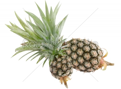 two pineapple