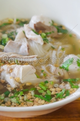 Vietnames noodle soup