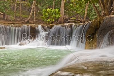 Waterfall Scene of Thailand