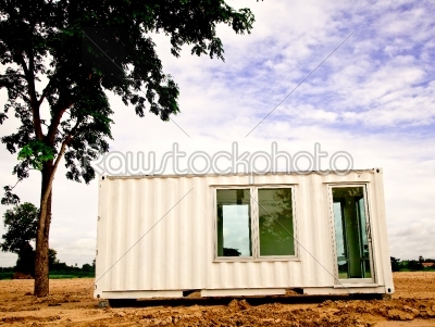 white container office
