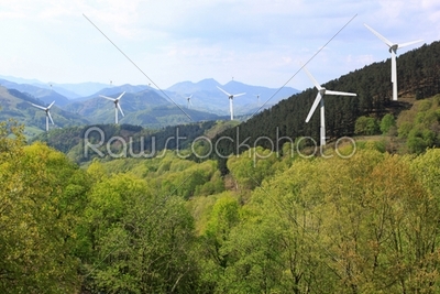 wind power in the mountains