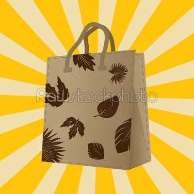 Autumn sales shopping bag
